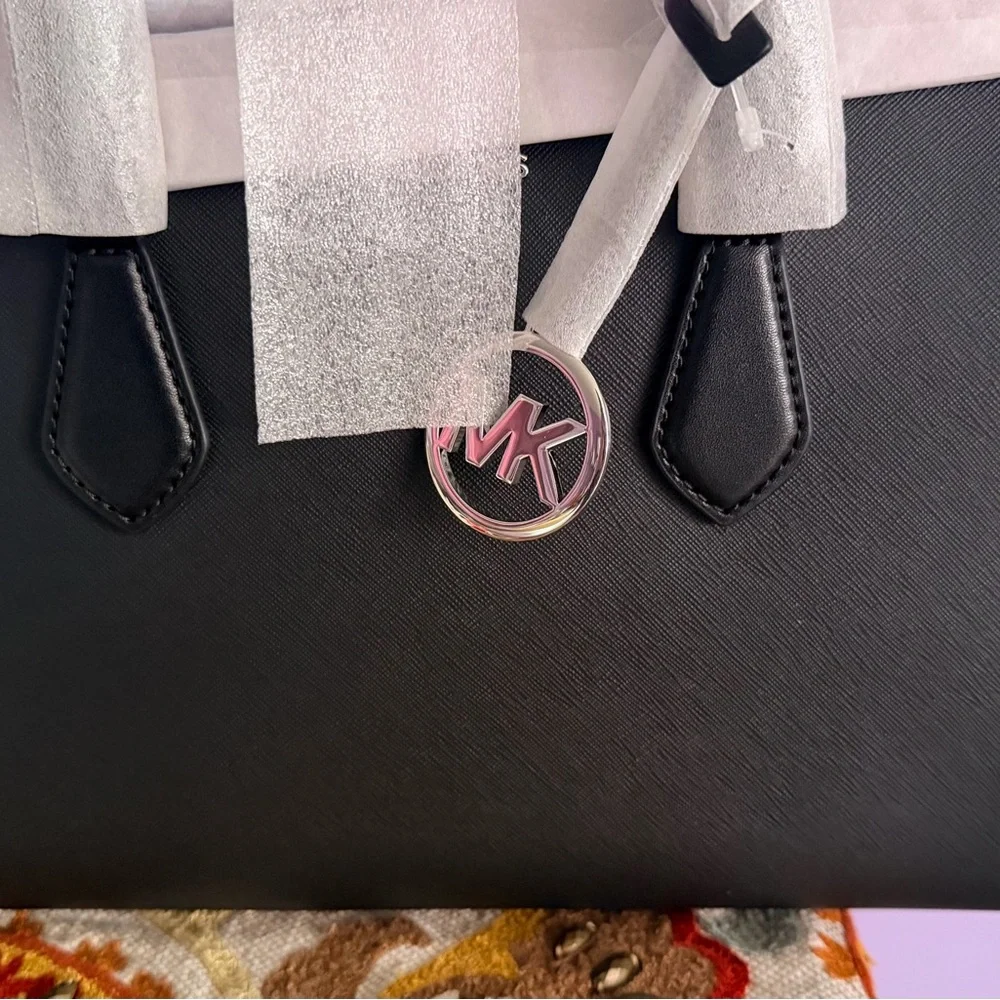 Michael Kors Black Satchel Bag